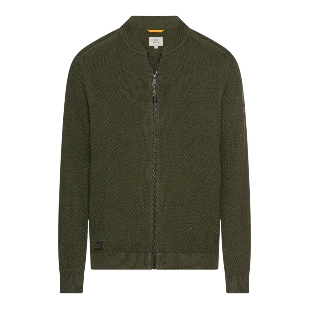 Camel Active M Knittet Jacket Forrest Green