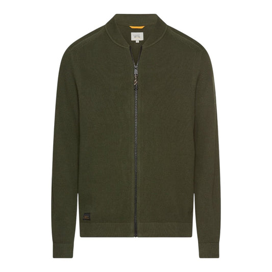 Camel Active M Knittet Jacket Forrest Green