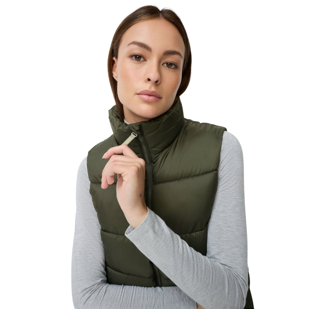 Camel Active W Vest Hunter Green