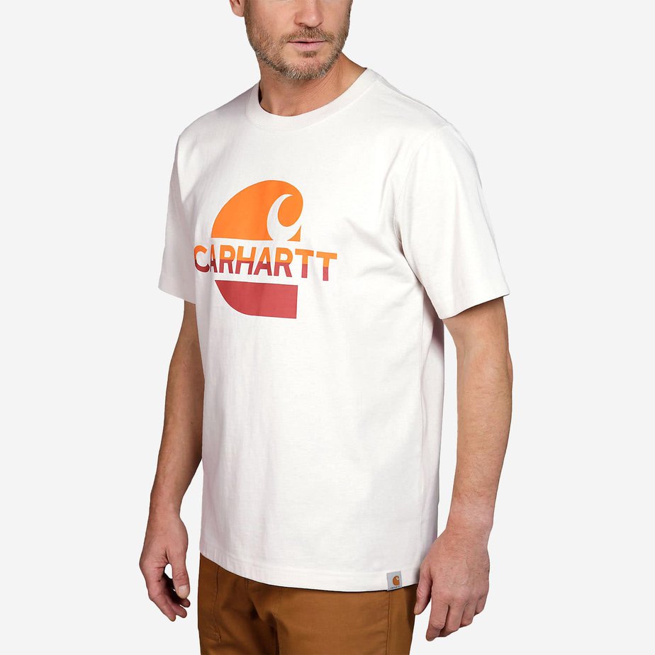 Carhartt U Heavyweight SS Graphic T-Shirt Malt