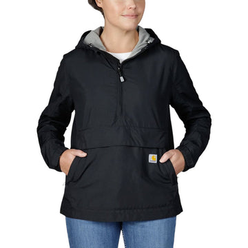 Carhartt W Loose Lightweight Anorak Black