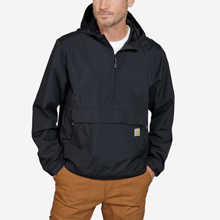Carhartt U Lightweight Packable Anorak Sort