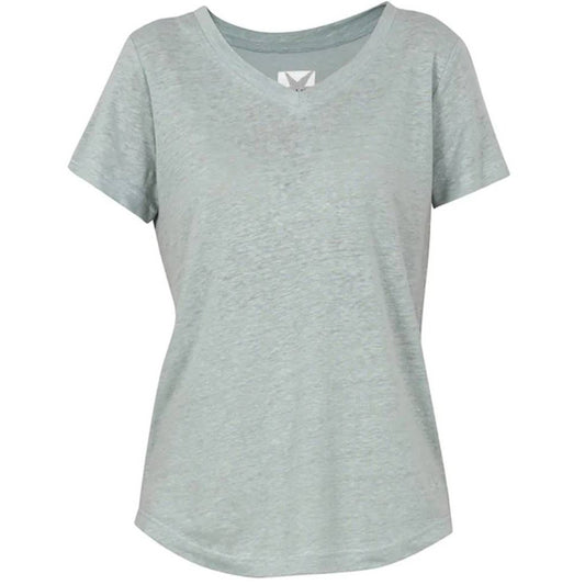 Blue Sportswear W Carolina Linen T-shirt Aqua