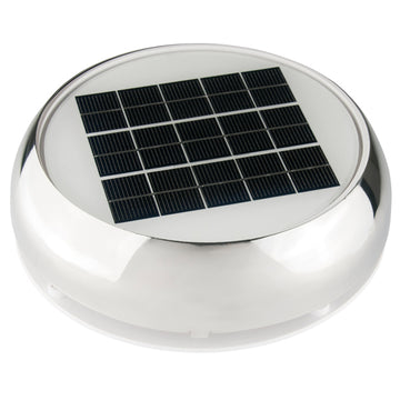 Marinco Day & Night solcelle ventilator RF, 3"