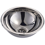 Vask kugleformet rustfri