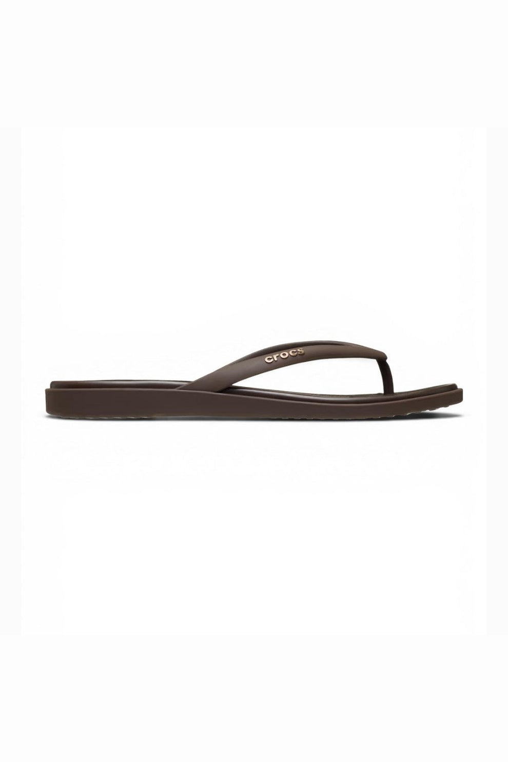 Crocs W Miami Matte Round Toe Flip Coffee