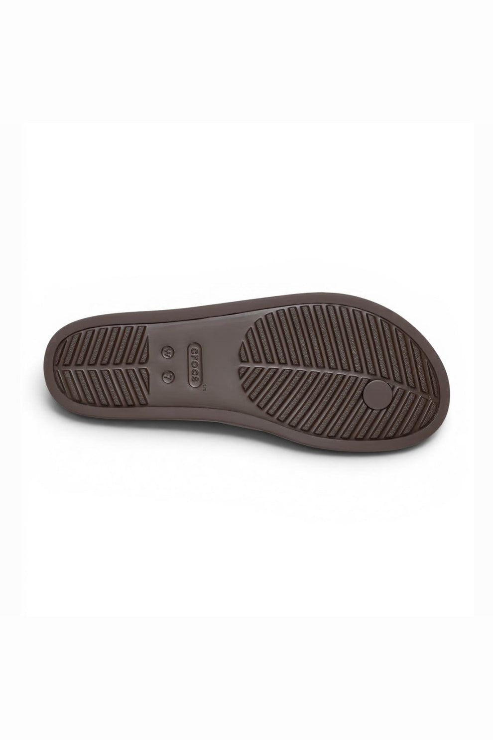 Crocs W Miami Matte Round Toe Flip Coffee