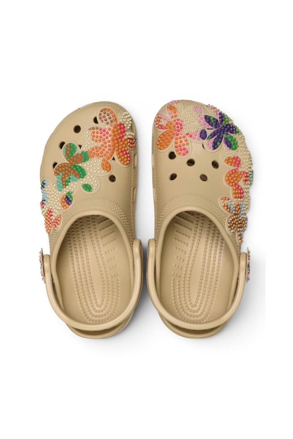 Crocs W Classic Summer Beaded Clog Beige