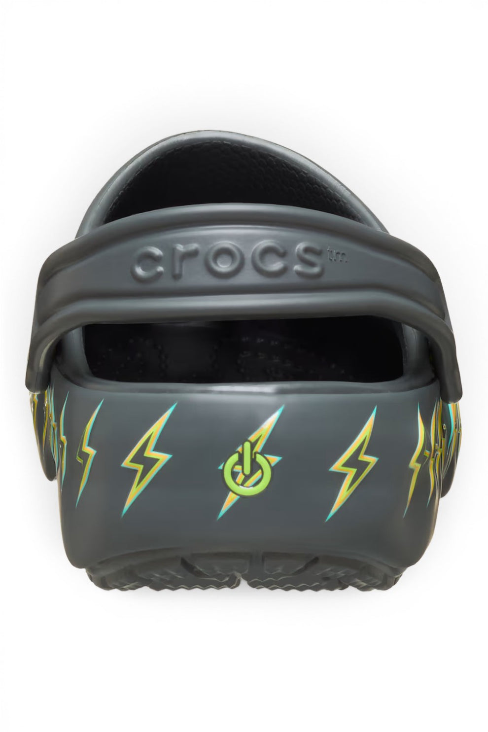 Crocs Junior Classic Bolt Lights Clog K Carbon