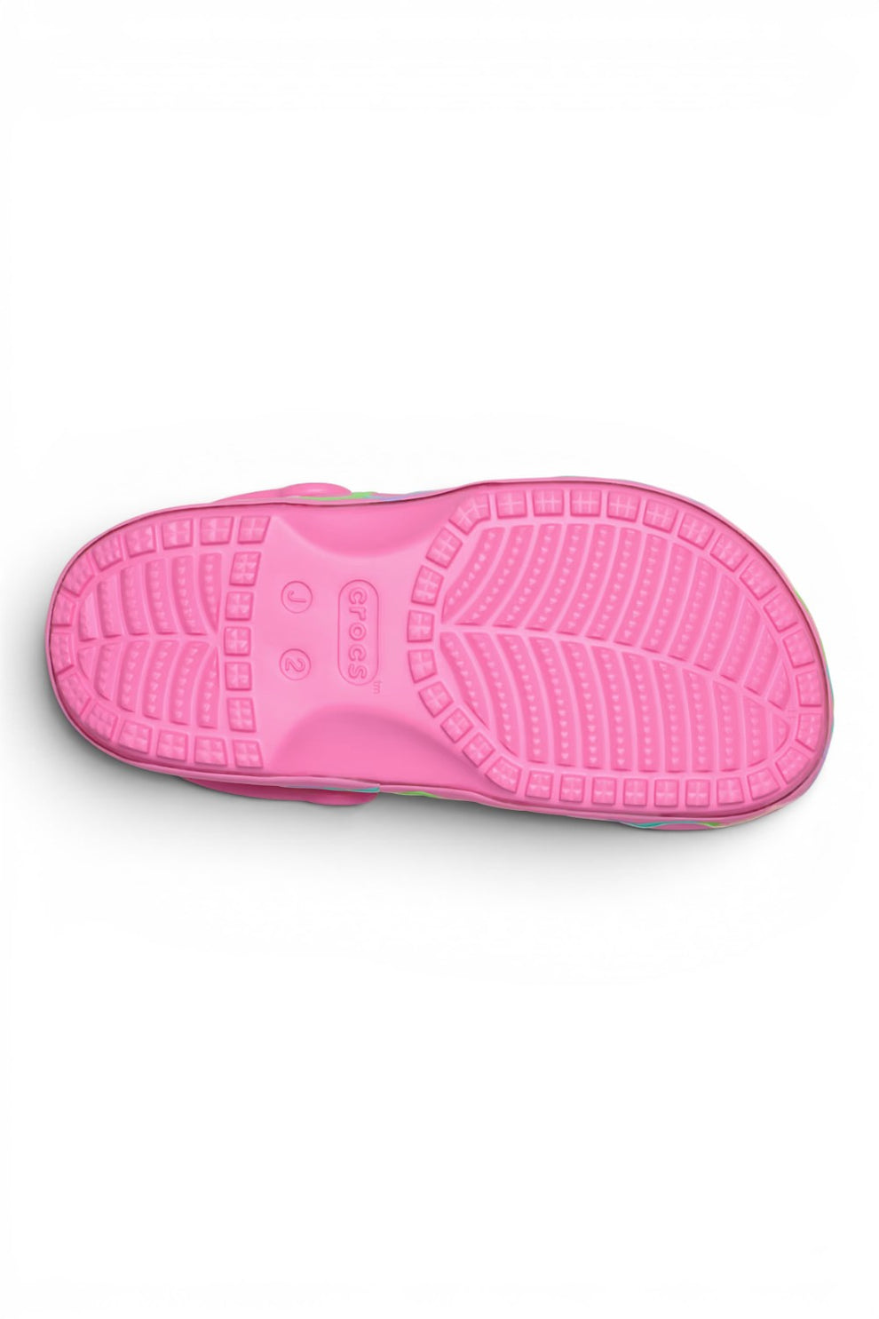 Crocs Junior Classic Heart Lights Clog K Pink Lemonade