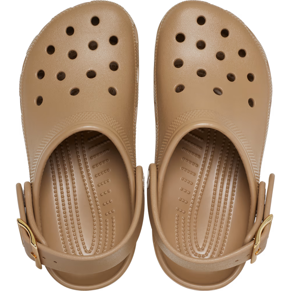 Crocs W Classic Metallic Buckle Sepia