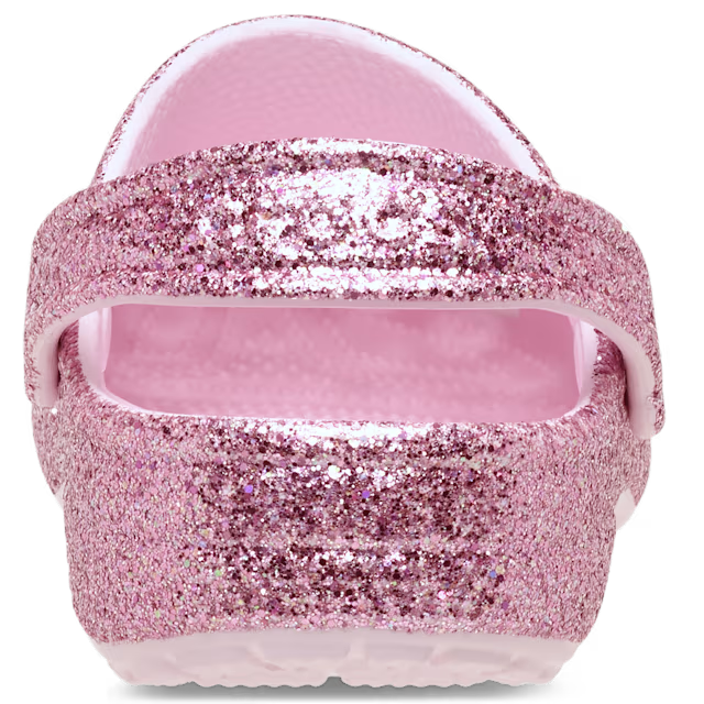 Crocs Junior Classic Chunky Glitter Clog K Pink Milk