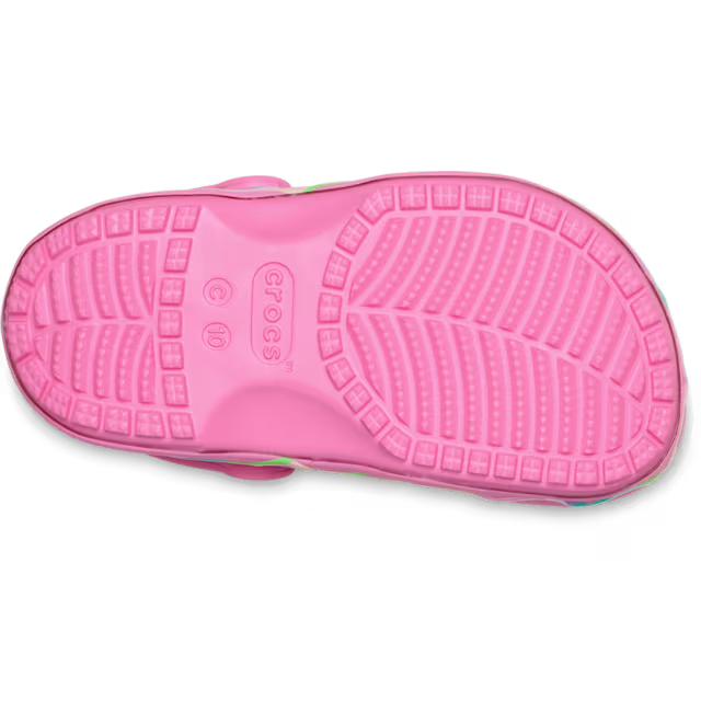 Crocs Børnesko Classic Heart Lights Clog T Pink Lemonade