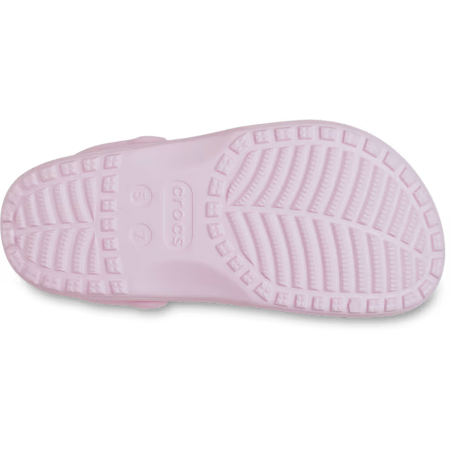 Crocs W Classic Floral Cut Out Clog Pink Milk