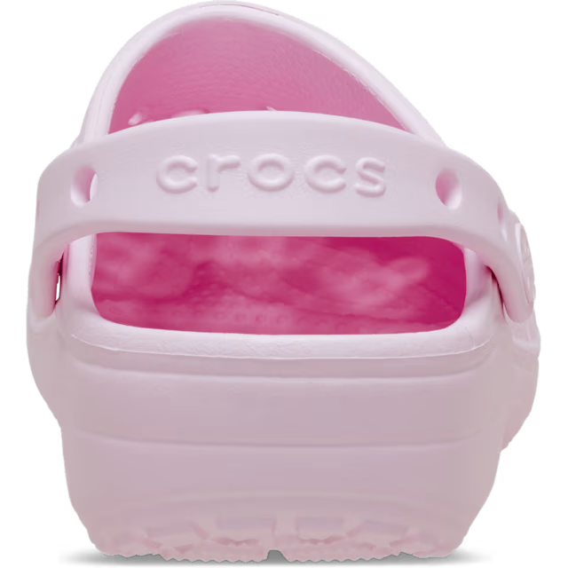 Crocs W Classic Floral Cut Out Clog Pink Milk