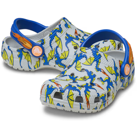 Crocs Børnesko Classic Dragon Graphic Clog T Atmosphere