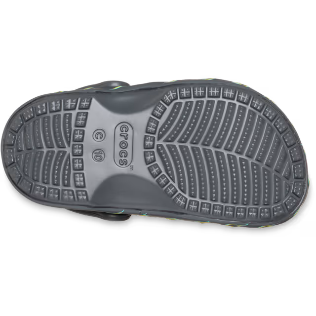 Crocs Børnesko Classic Bolt Lights Clog T Carbon