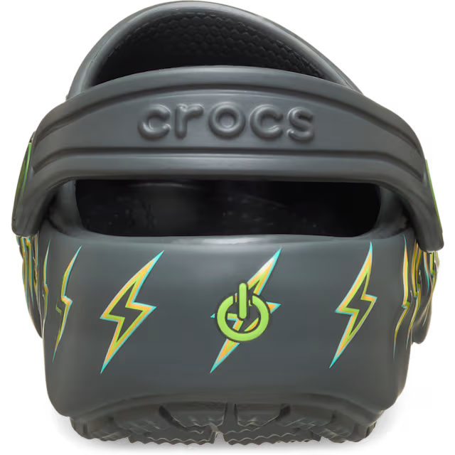 Crocs Børnesko Classic Bolt Lights Clog T Carbon