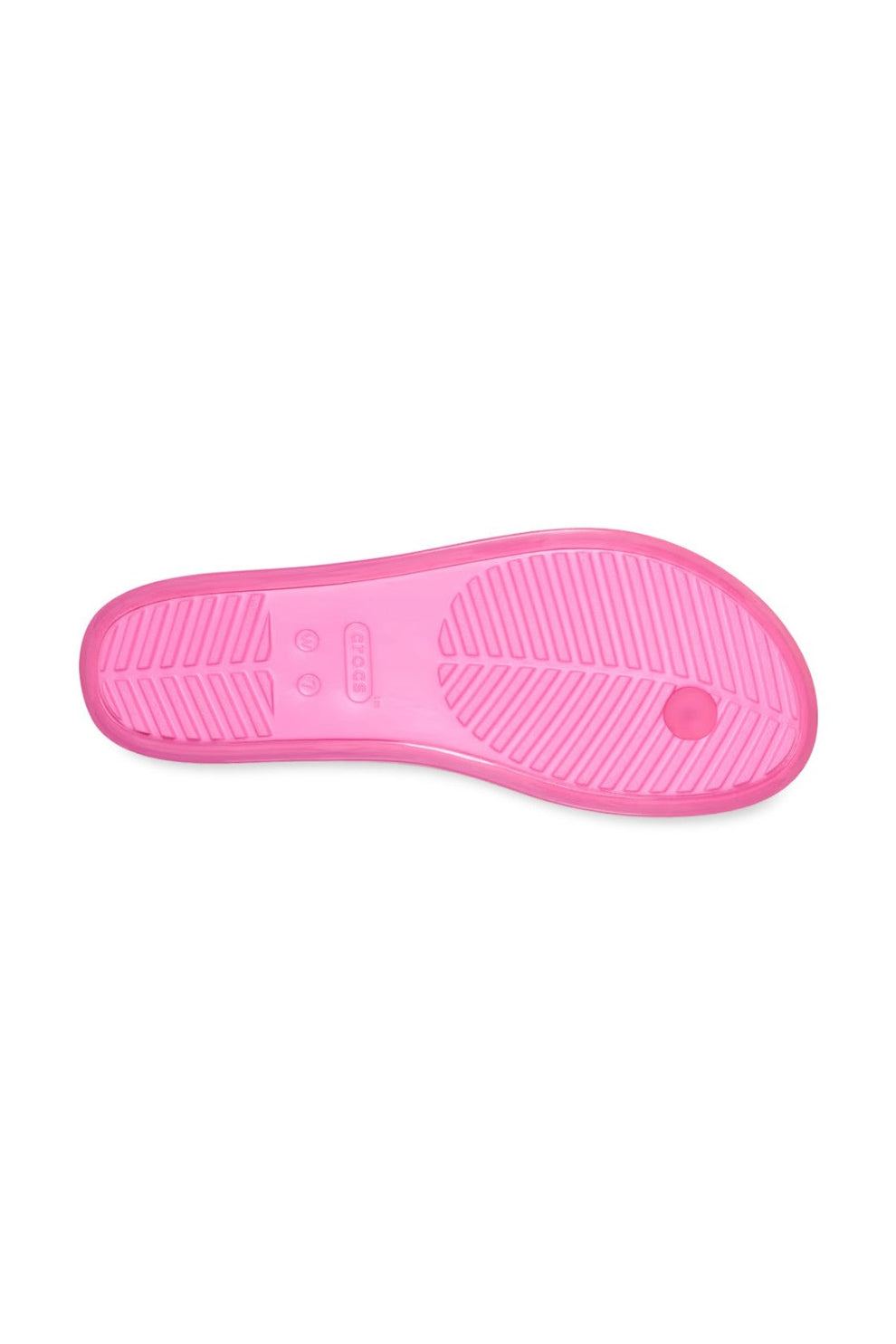 Crocs Miami Jelly Round Toe Flip Pink Lemonade