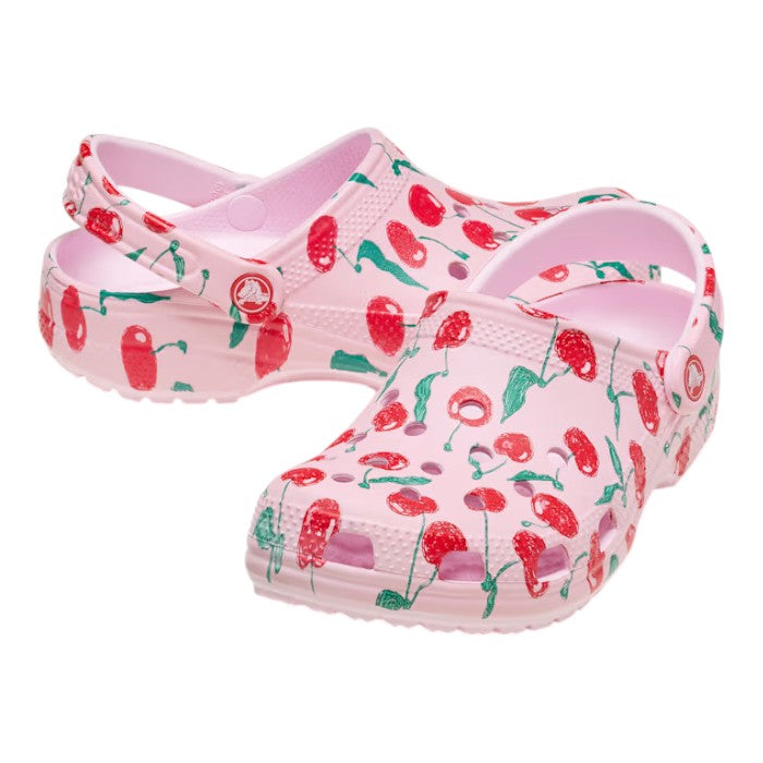 Crocs Classic Fresh Fruits Clog Pink Milk