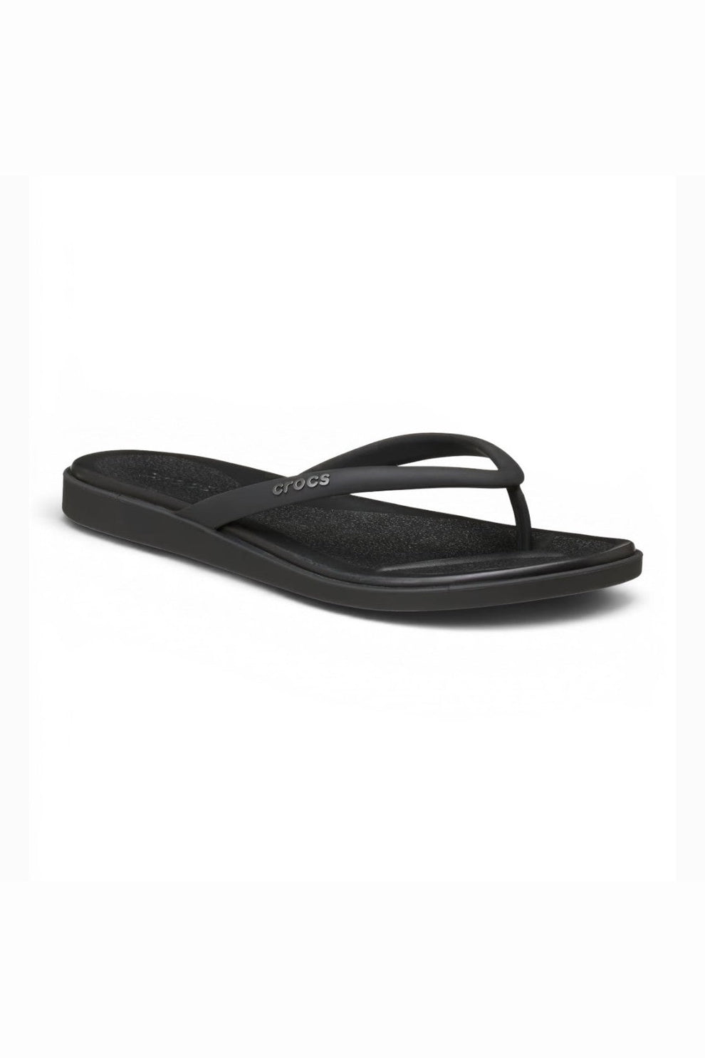 Crocs W Miami Matte Round Toe Flip Black