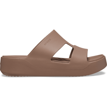 Crocs Getaway Platform H Strap Latte