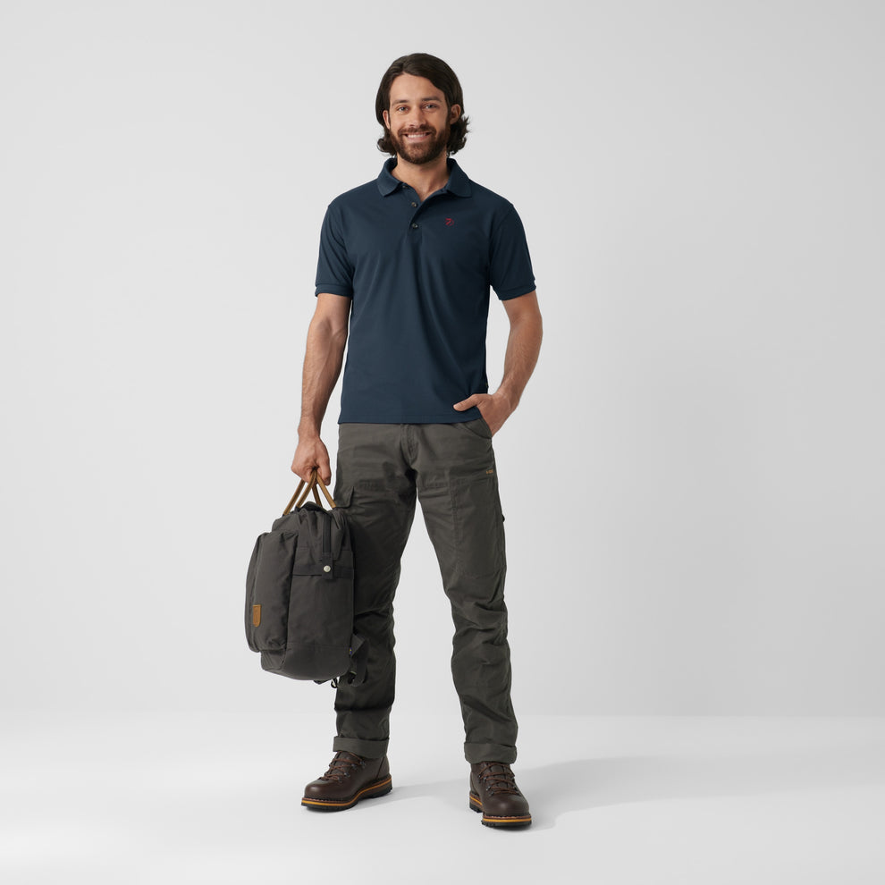 Fjällräven M Crowley Pique Polo Blueback
