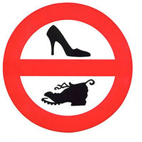 Forbudsskilte Selvklæbende