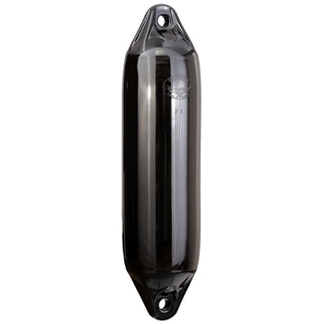 Polyform fender F7 sort/sort top, 375x1020mm