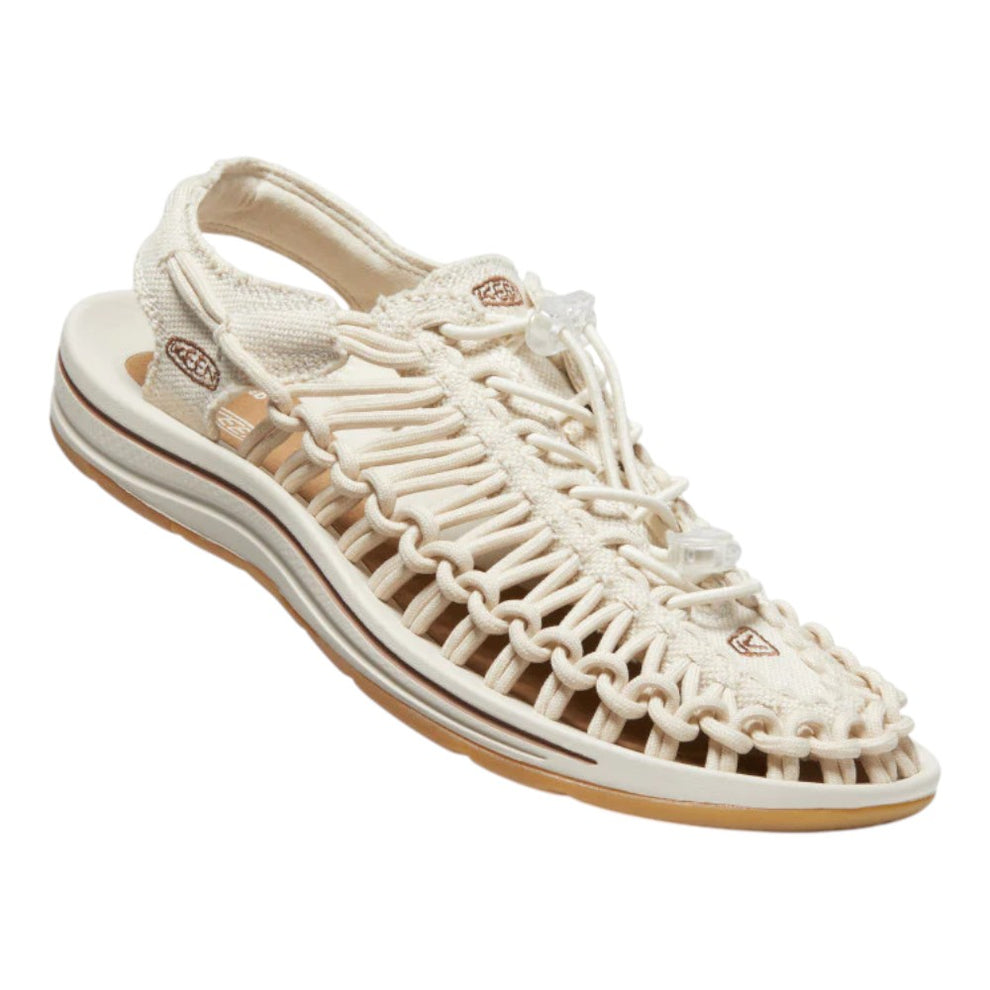 Keen W Uneek Canvas Sandals Natural Canvas/ Birch