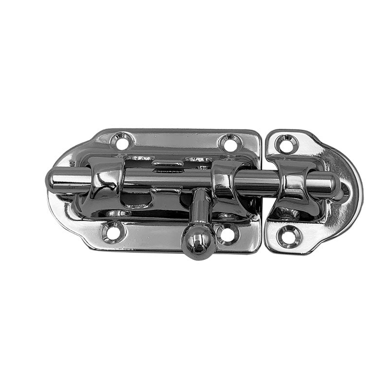 Skudrigel forkromet messing