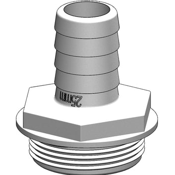 Trudesign slangestuds, hvid