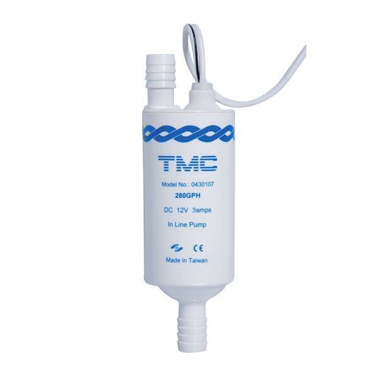 TMC Pumpe in-line 16l/m, 12V
