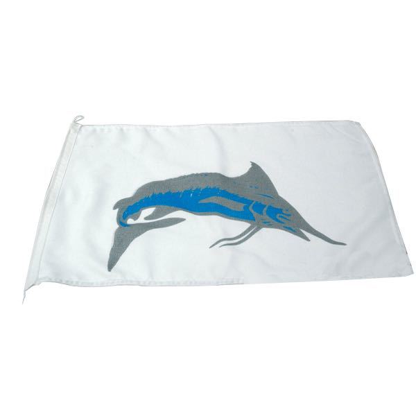 1852 Humør-flag fisk, 30x45cm