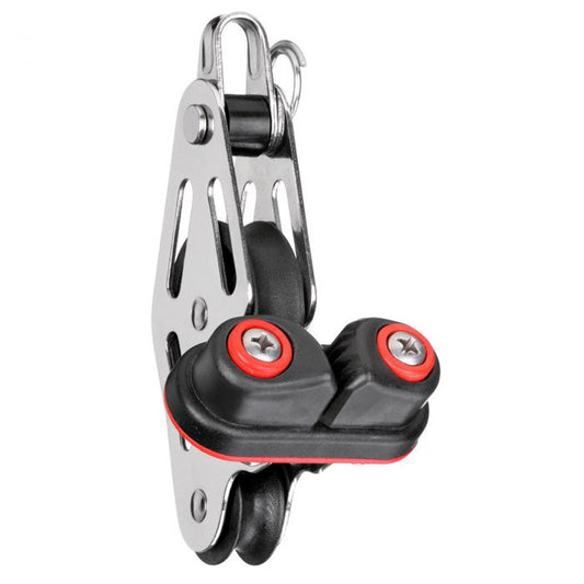 Nedhalerblok rustfri 2-sk. m/frølår