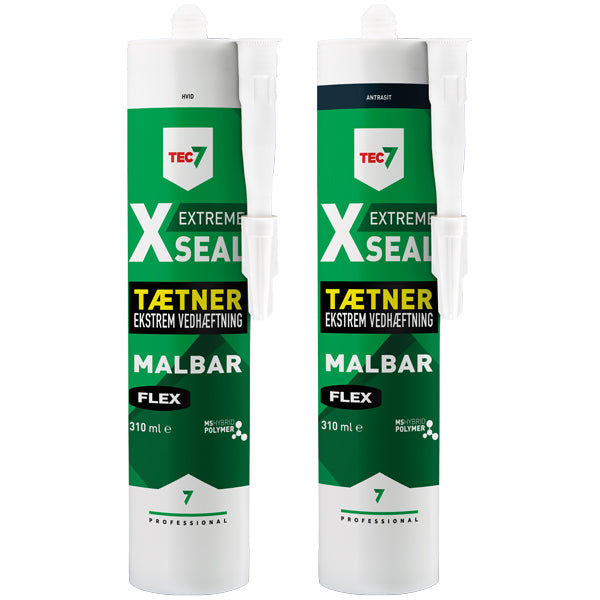 Tec7 X-Seal Flex fugemasse betongrå, 310 ml