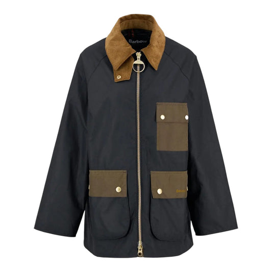 Barbour Luella Wax Jacket Black