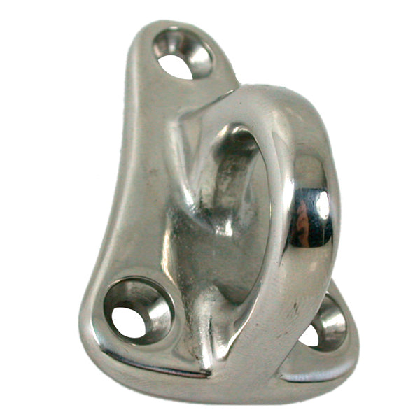 Fenderkrog med øje RF stål