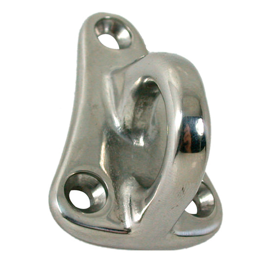 Fenderkrog med øje RF stål