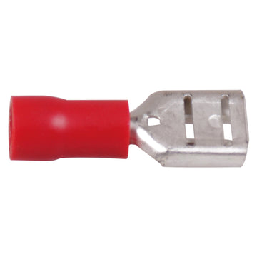 Fladstik hun rød 6.4 x 0.8 mm, 100 stk