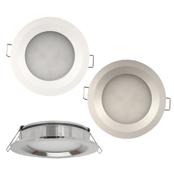 Casolux Maria LED spot 10-32V stor, alu grå