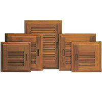 Roca jalousilåger teak, højre