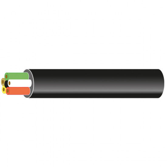 Max Power Kabel til styrestrøm 6 x 2 sort 15 meter