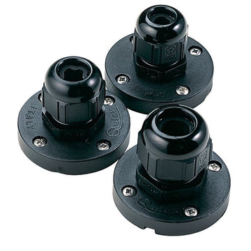 Quick kabelgennemføring Ø10-17mm slagfast plast