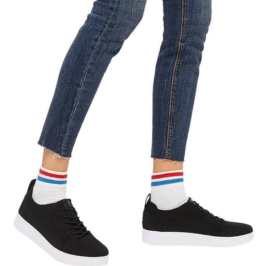 Fitflop W Rally Knit Sneaker Black