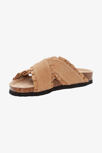 Duffy W Florens Uno Sandal Camel