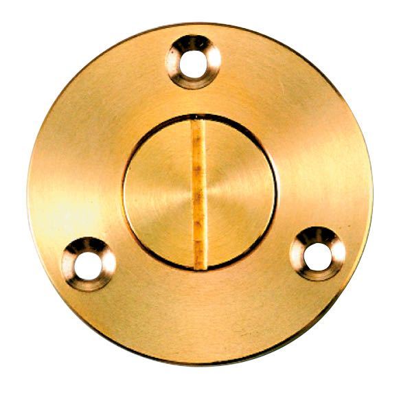 Lænseprop messing, Ø55 mm