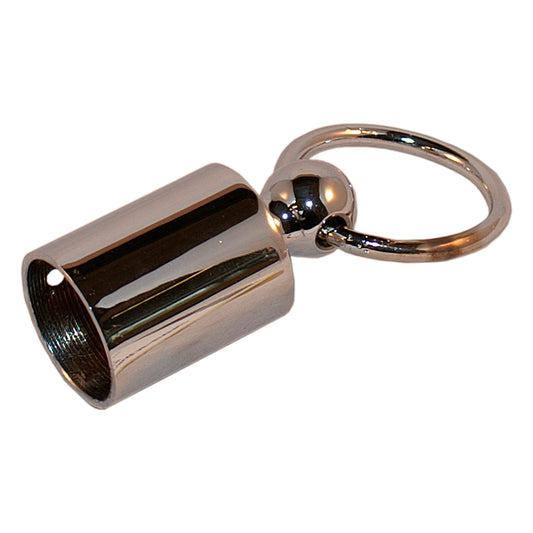 Tovende forkromet med ring