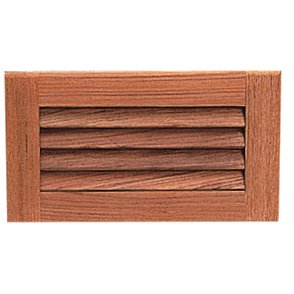 Roca ventilationsrist teak 13x26cm