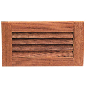 Roca ventilationsrist teak 13x26cm